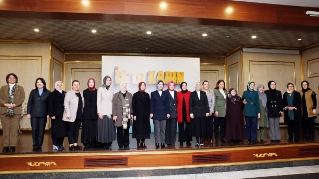 Akyurt’ta iş kadınları buluşması