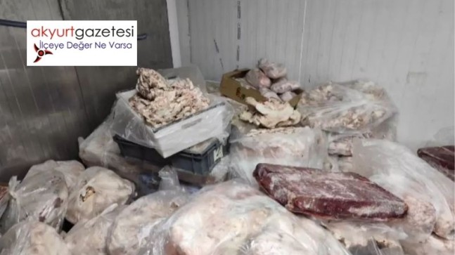 Akyurt’ta kaçak köfte operasyonu yapıldı