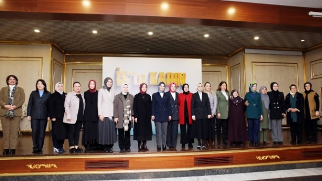 Akyurt’ta iş kadınları buluşması