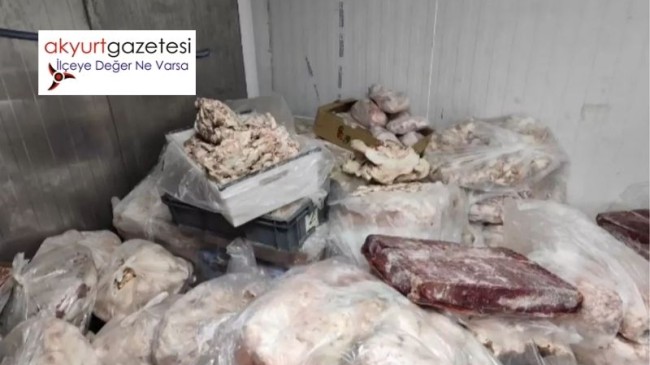 Akyurt’ta kaçak köfte operasyonu yapıldı