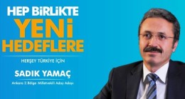 Yamaç, Ankara millet vekilliği için aday adayı