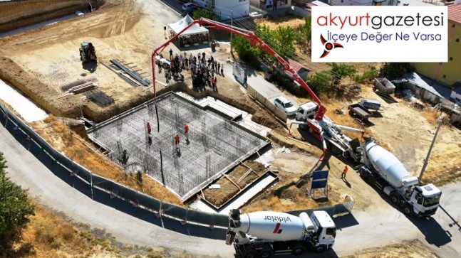 Akyurtlu hanımlara müjdeli haber, temeli atıldı